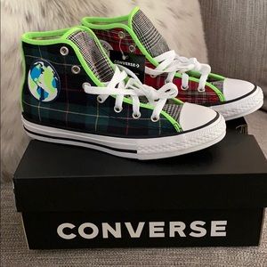 Converse Hi Top PEACE ON EARTH Sneakers Boys 3